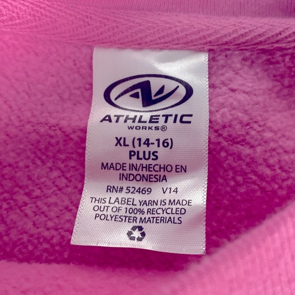 GRAVITY FALLS Hand Made Mabel's Rainbow Star Sweatshirt Girls Plus XL 14/16 - Picture 4 of 7